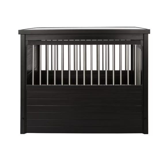 New Age Pet ECOFLEX® InnPlace Dog Crate & End Table, Espresso, X-Large