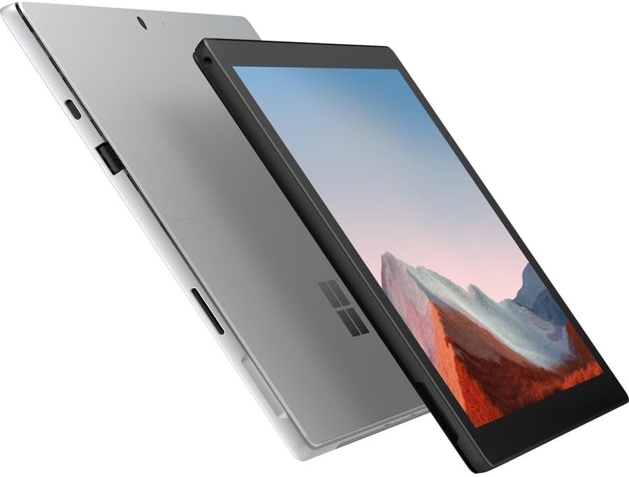 NEW/OPEN BOX - Microsoft Surface Pro 7+ Tablet - 12.3" - Core i5 11th Gen i5-1135G7 Quad-core (4 Core) 2.40 GHz - 16 GB RAM - 256 GB SSD - Windows 10 - Silver - microSDXC, microSD Supported - 2736 x 1824 - Pixel