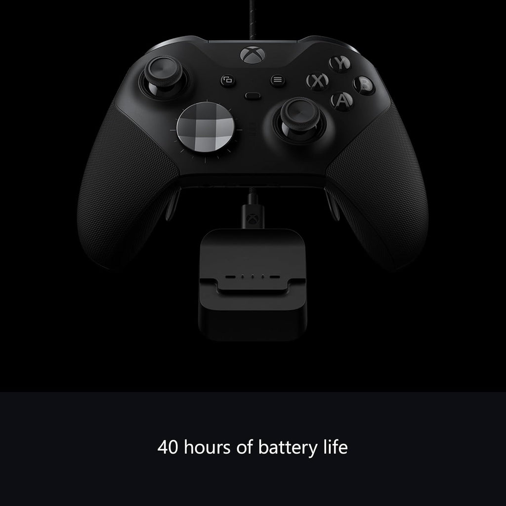 Xbox Elite Series 2 Core Wireless Gaming Controller – Black – Xbox Series X|S, Xbox One, Windows PC, Android, and iOS