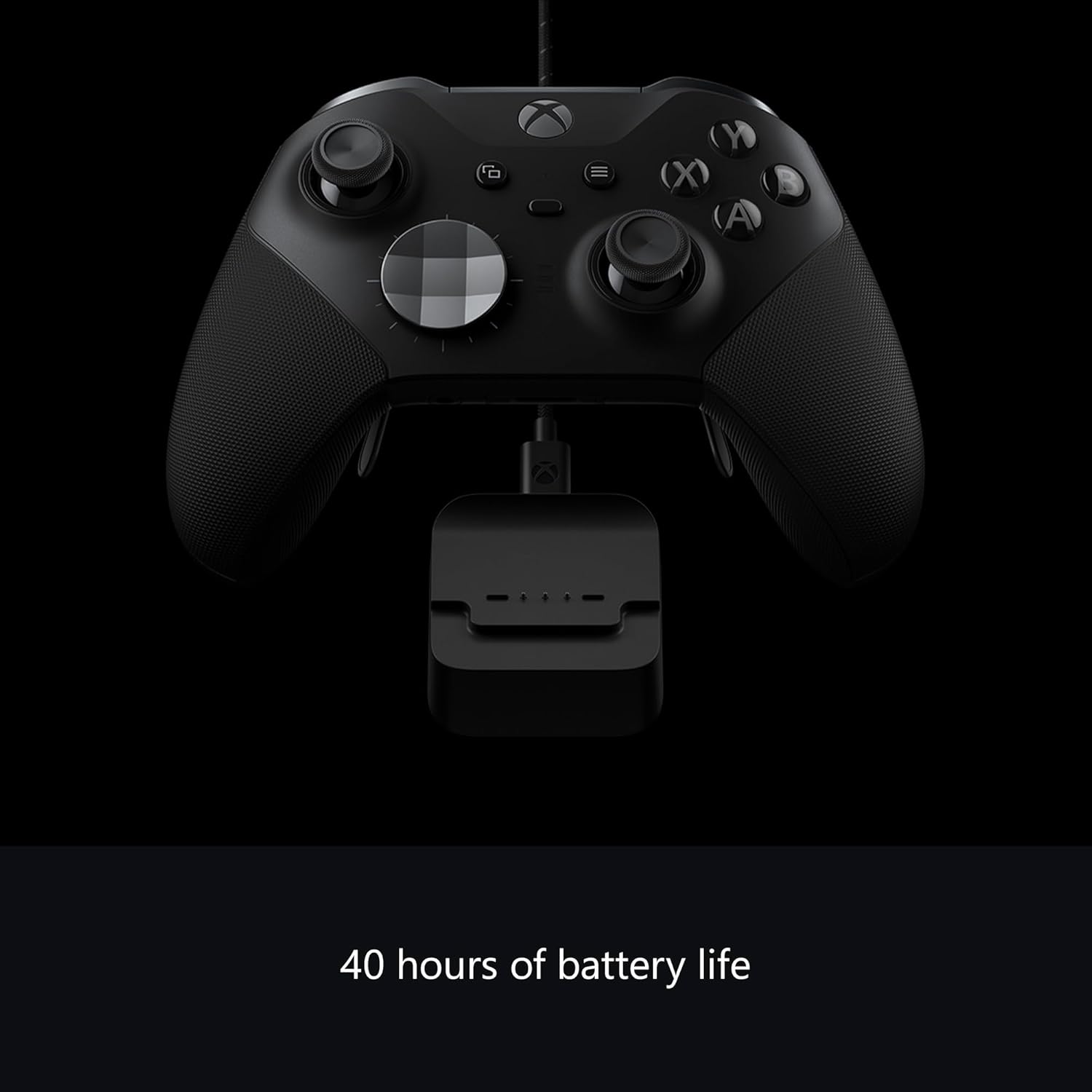 Xbox Elite Series 2 Core Wireless Gaming Controller – Black – Xbox Series X|S, Xbox One, Windows PC, Android, and iOS