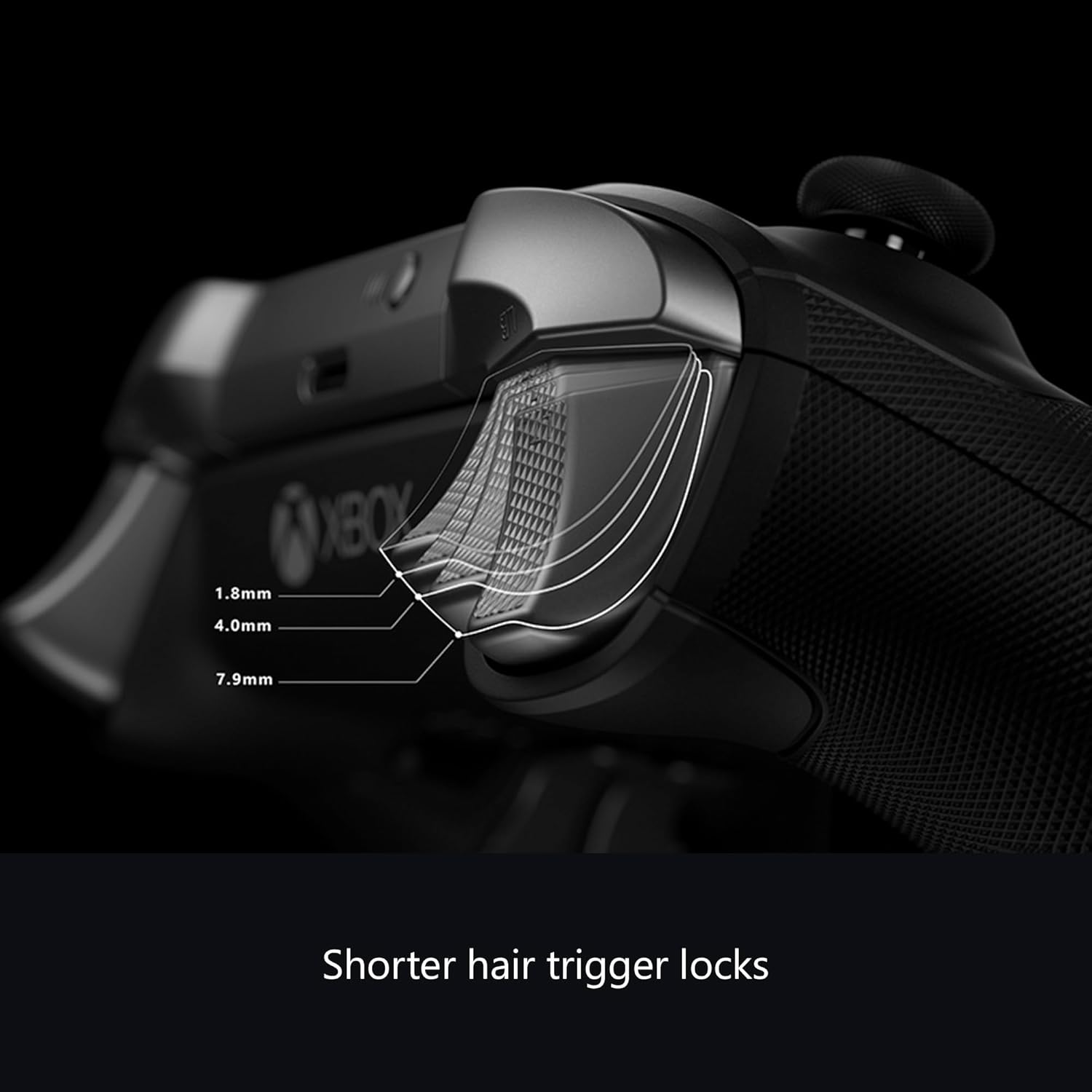 Xbox Elite Series 2 Core Wireless Gaming Controller – Black – Xbox Series X|S, Xbox One, Windows PC, Android, and iOS