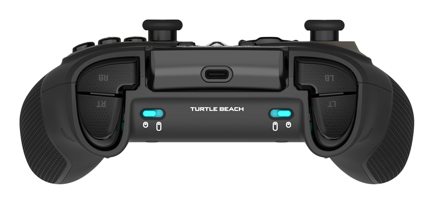 Turtle Beach Stealth Pivot Wireless Smart Game Controller Officially Licensed for Windows PC – Rotating Modules, Display Dashboard, Hall-Effect Sticks, Remappable Buttons, Bluetooth, 20-Hour Battery