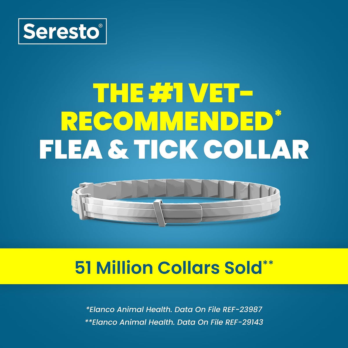 Seresto 8-Month Flea & Tick Collar for Small Dogs Under 18 lbs., 1ct