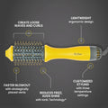 Drybar Single Shot Blow-Dryer Shot Collection | Faster Blowouts with Tons of Volume and Less Frizz | Choose The Barrel Size Best for Your Hair Length and Desired Style