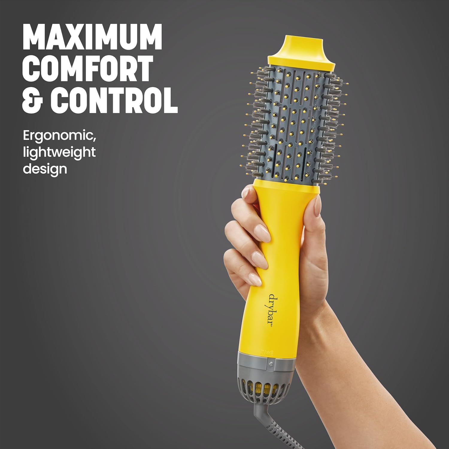 Drybar Double Shot Blow-Dryer Shot Collection | Faster Blowouts with Tons of Volume and Less Frizz | Choose The Barrel Size Best for Your Hair Length and Desired Style