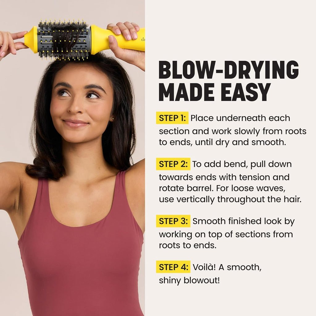 Drybar Single Shot Blow-Dryer Shot Collection | Faster Blowouts with Tons of Volume and Less Frizz | Choose The Barrel Size Best for Your Hair Length and Desired Style