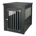 New Age Pet ECOFLEX InnPlace Dog Crate & End Table, Espresso, Medium