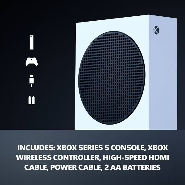 Xbox Series S 512GB: Slim Design, USB-C, Wireless Controller, Wi-Fi 5