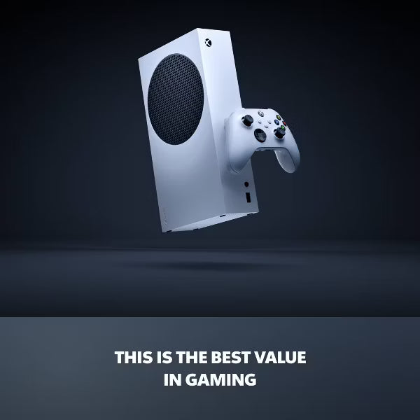 Xbox Series S 512GB: Slim Design, USB-C, Wireless Controller, Wi-Fi 5