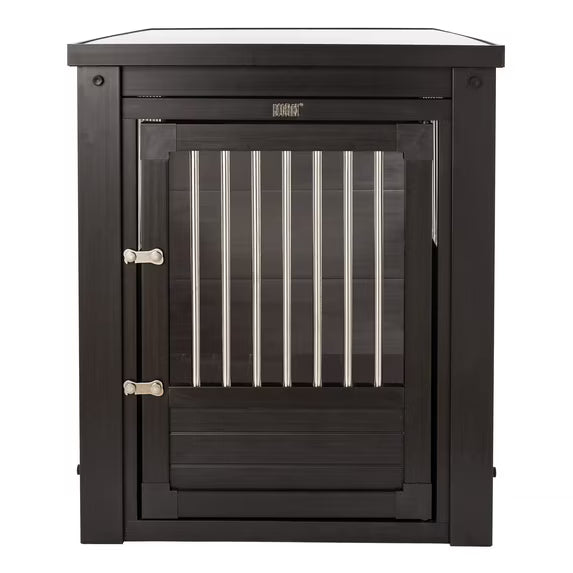 New Age Pet ECOFLEX® InnPlace Dog Crate & End Table, Espresso, X-Large