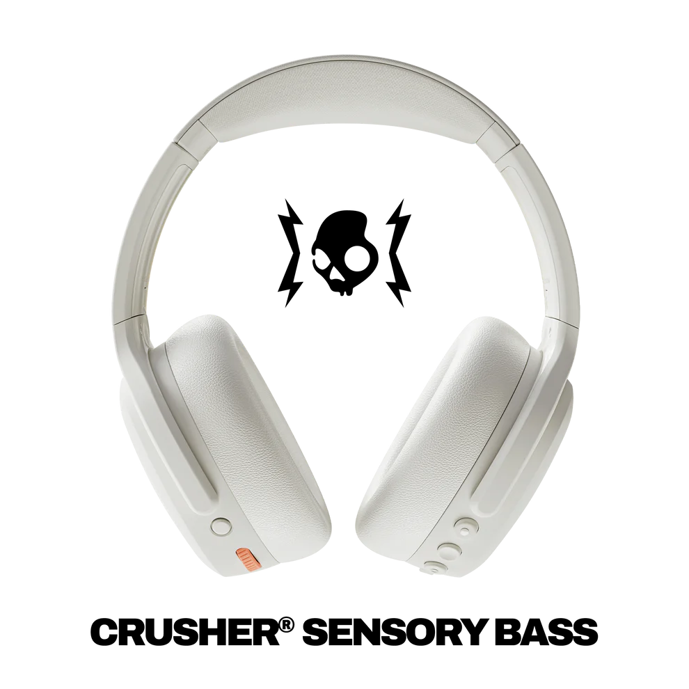 Skullcandy Crusher ANC 2 Over-Ear Noise Canceling Wireless Headphones with Sensory Bass, 50 Hr Battery,