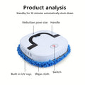 Smart Intelligent Automatic White Robot Brush Mopper 615 Quiet USB New in Box