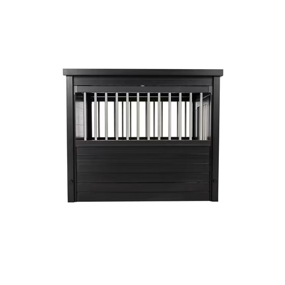 New Age Pet ECOFLEX InnPlace Dog Crate & End Table, Espresso, Medium