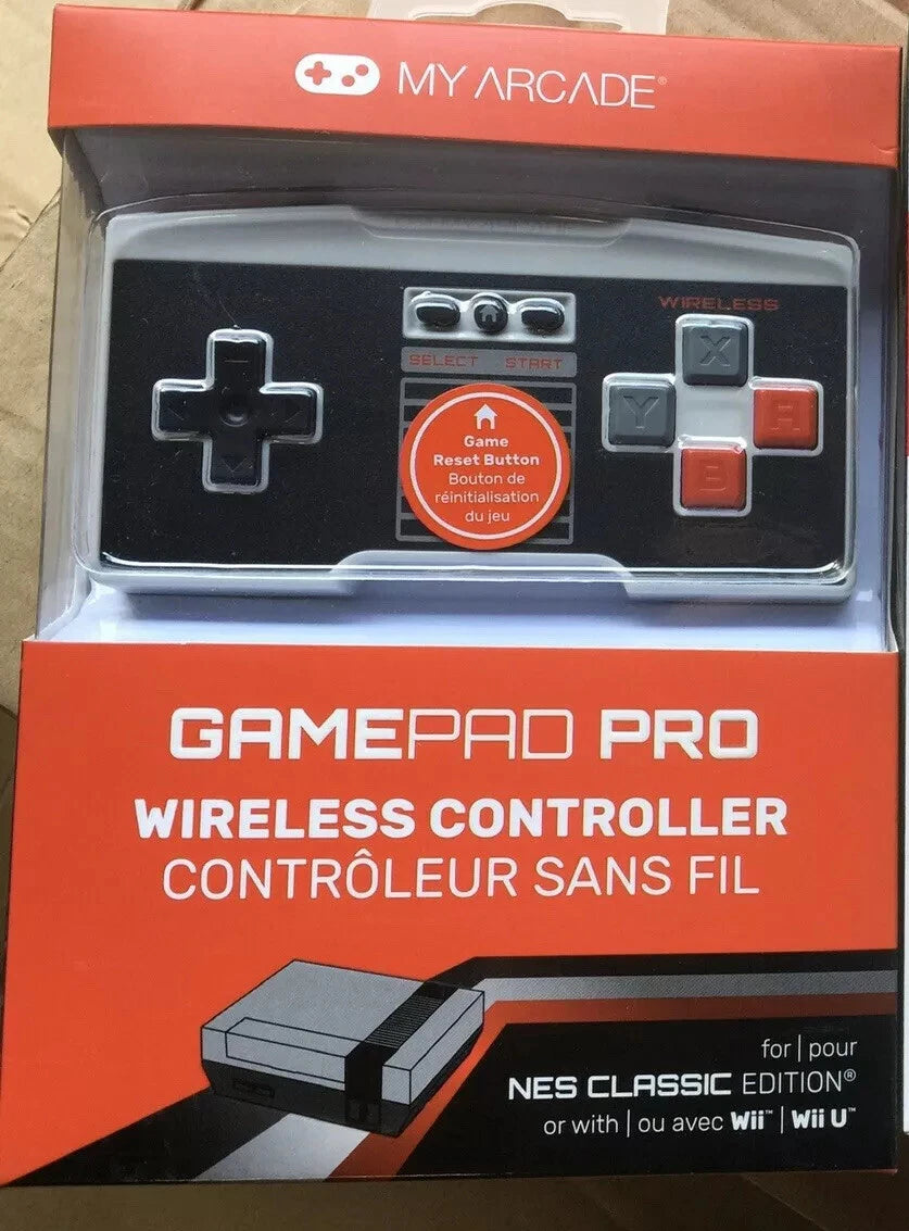 My Arcade GamePad Pro Nintendo Wireless Controller for NES and SNES Classic