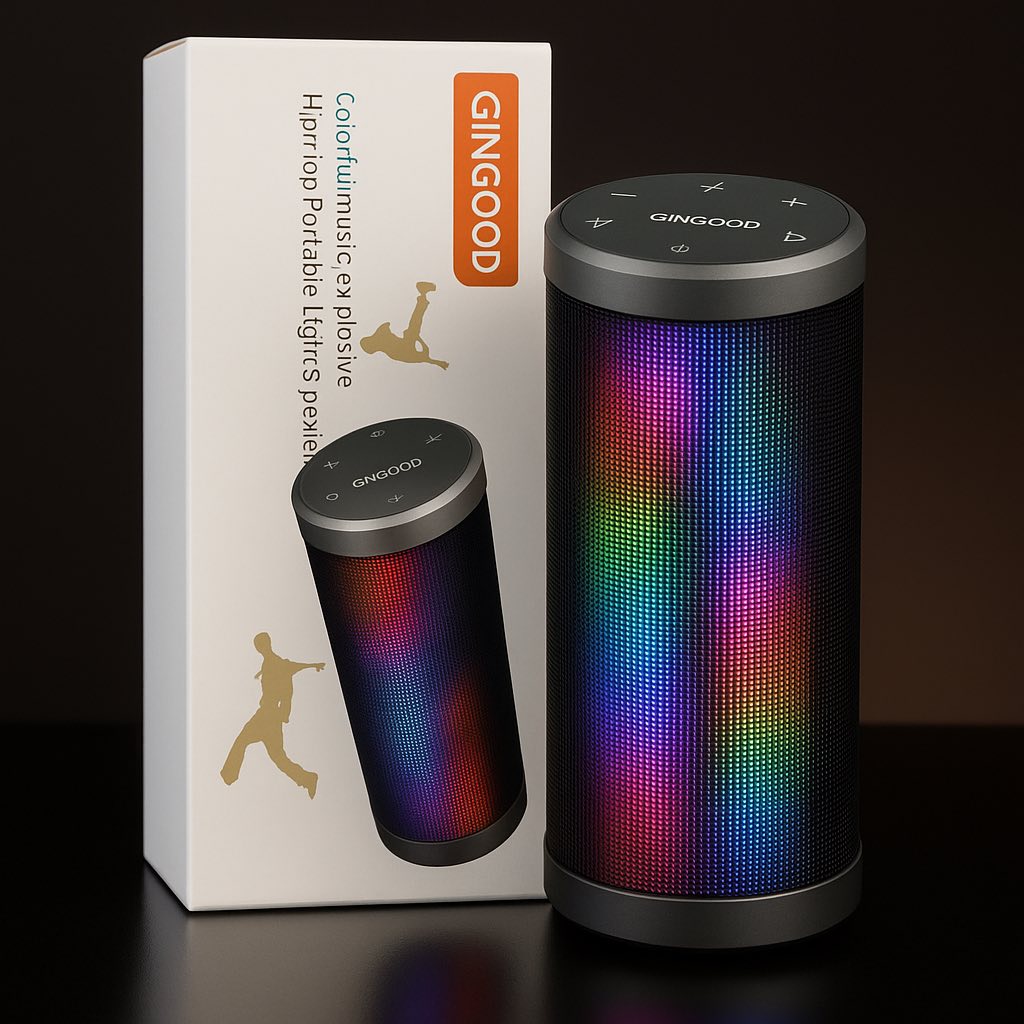 Gingood portable speakers