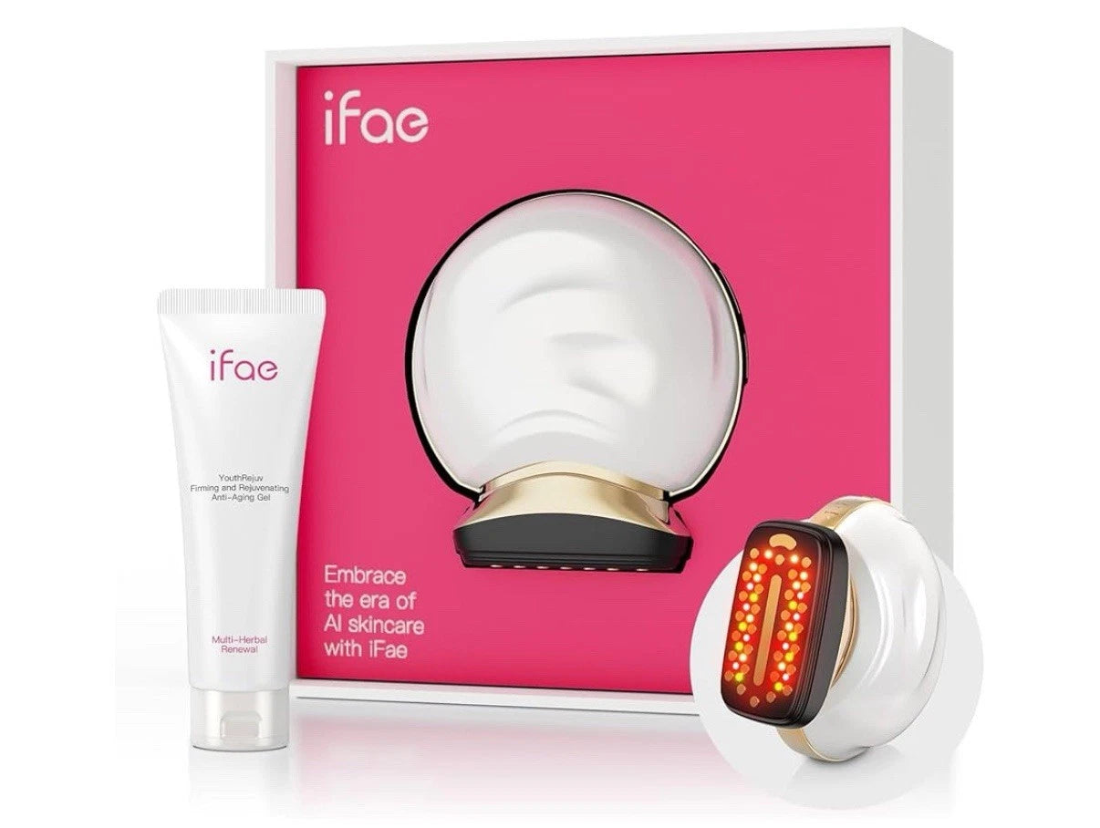 iFae 3 in 1 Microcurrent Light Therapy Facial Skin Rejuvenation Device, Handheld