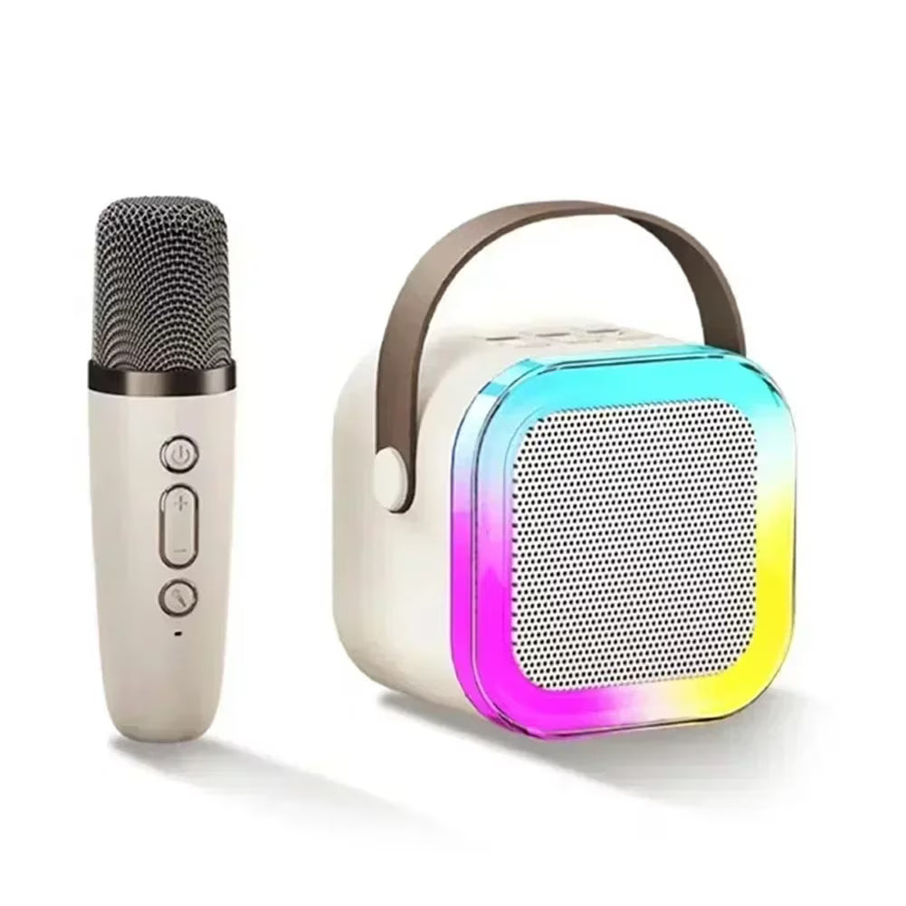 K12 Wireless Bluetooth Speaker Multifunction with Microphone RGB Portable Music Player ,True Acoustic Power Amplifier