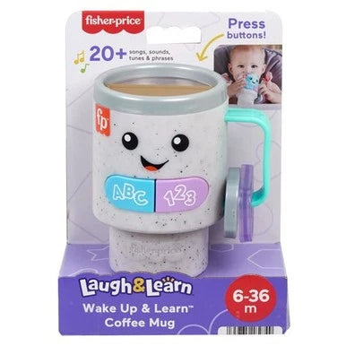 Fisher-Price Laugh & Learn Coffee Mug Wake Up and Learn