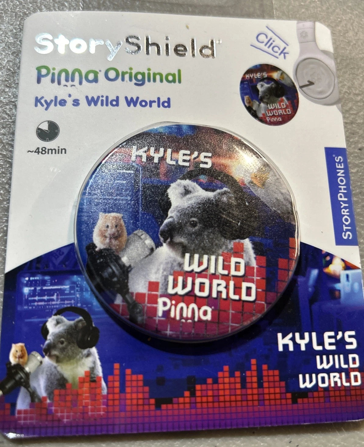 STORYPHONES StoryShield Audio Storytelling Disks Kyle’s Wild World