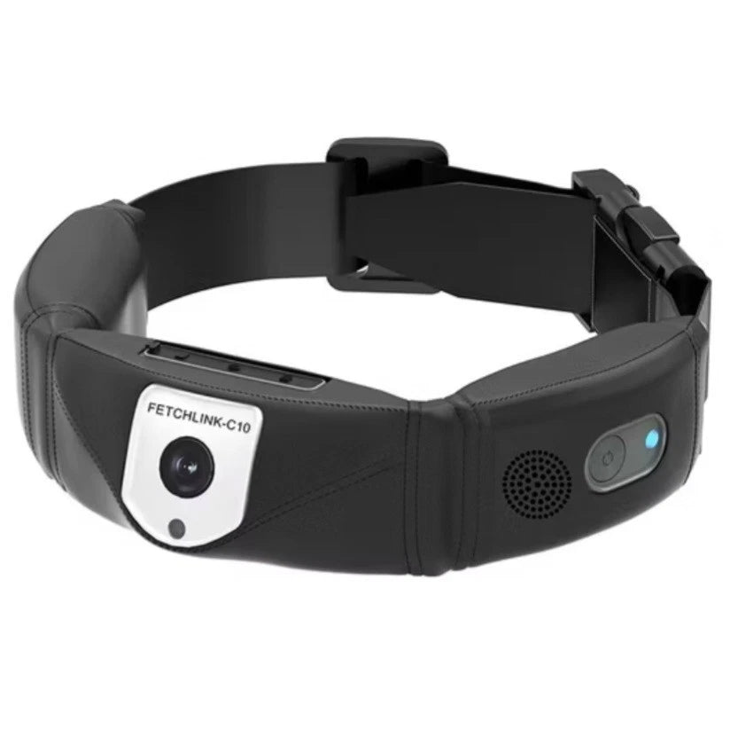 FetchLink C10 Smart GPS Pet Collar, Live Video, 4G-Powered Alarm Push, Brand New
