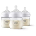 Philips Avent Natural Baby Bottles with Response Nipples - Clear - 4oz/3pk