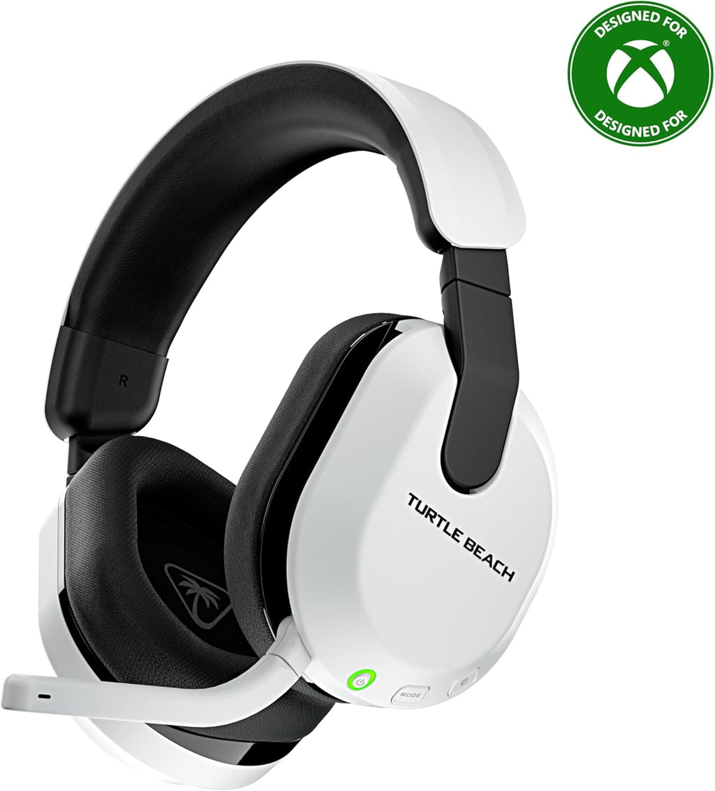 Turtle Beach Stealth 700 Wireless Multiplatform Amplified Gaming Headset for PC, PS5, PS4, – Bluetooth, 80-Hr Battery, Noise-Cancelling Mic – White