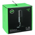 Razer Seiren X Black USB Streaming Microphone built-in Shock Mount