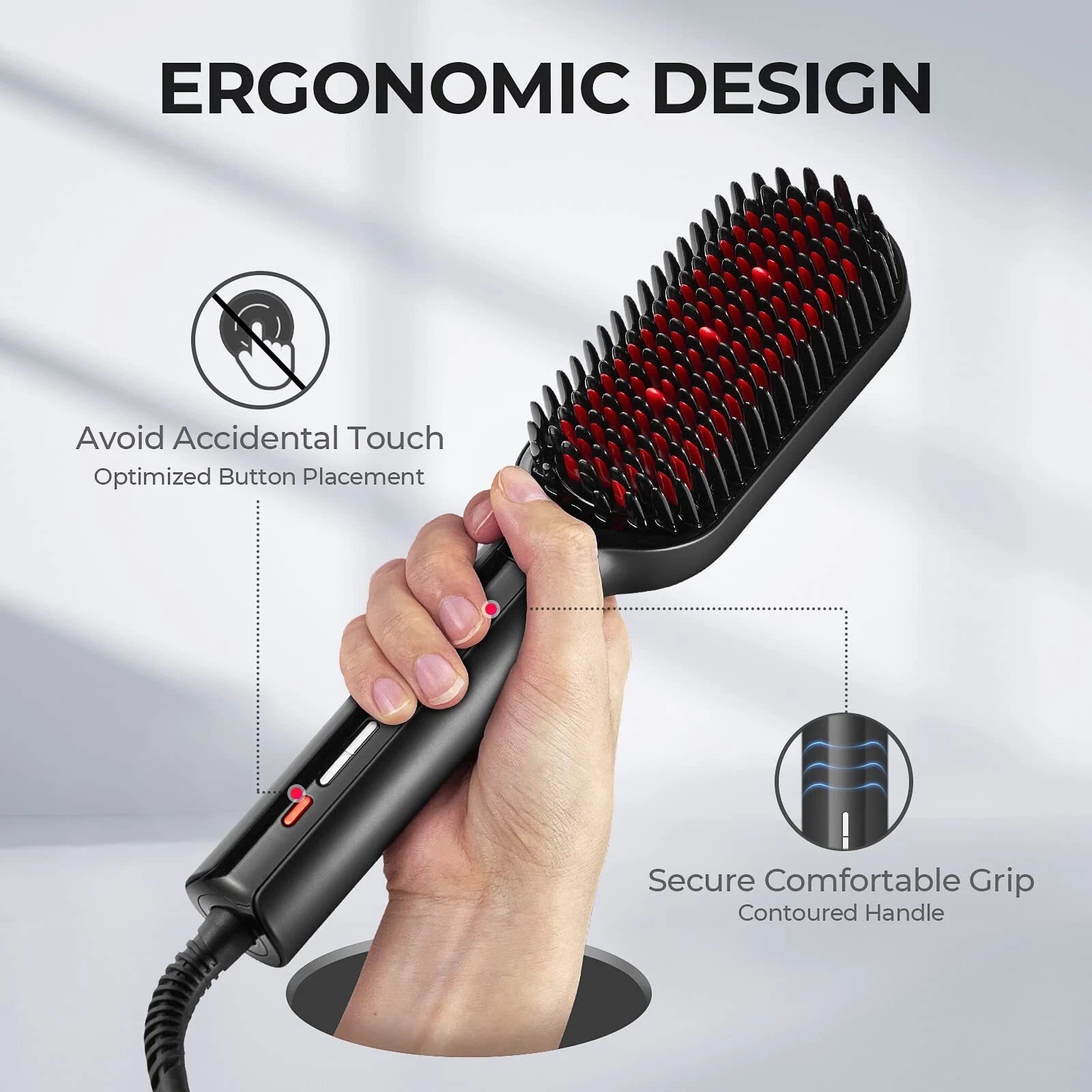 TYMO Ionic plus Hair Straightening Brush