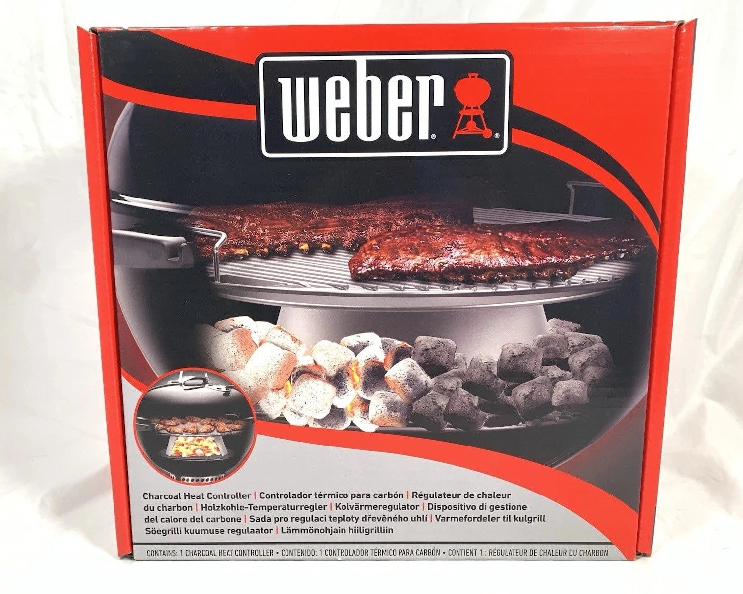 Weber Charcoal Heat Controller, for 22” Kettle Charcoal Grills